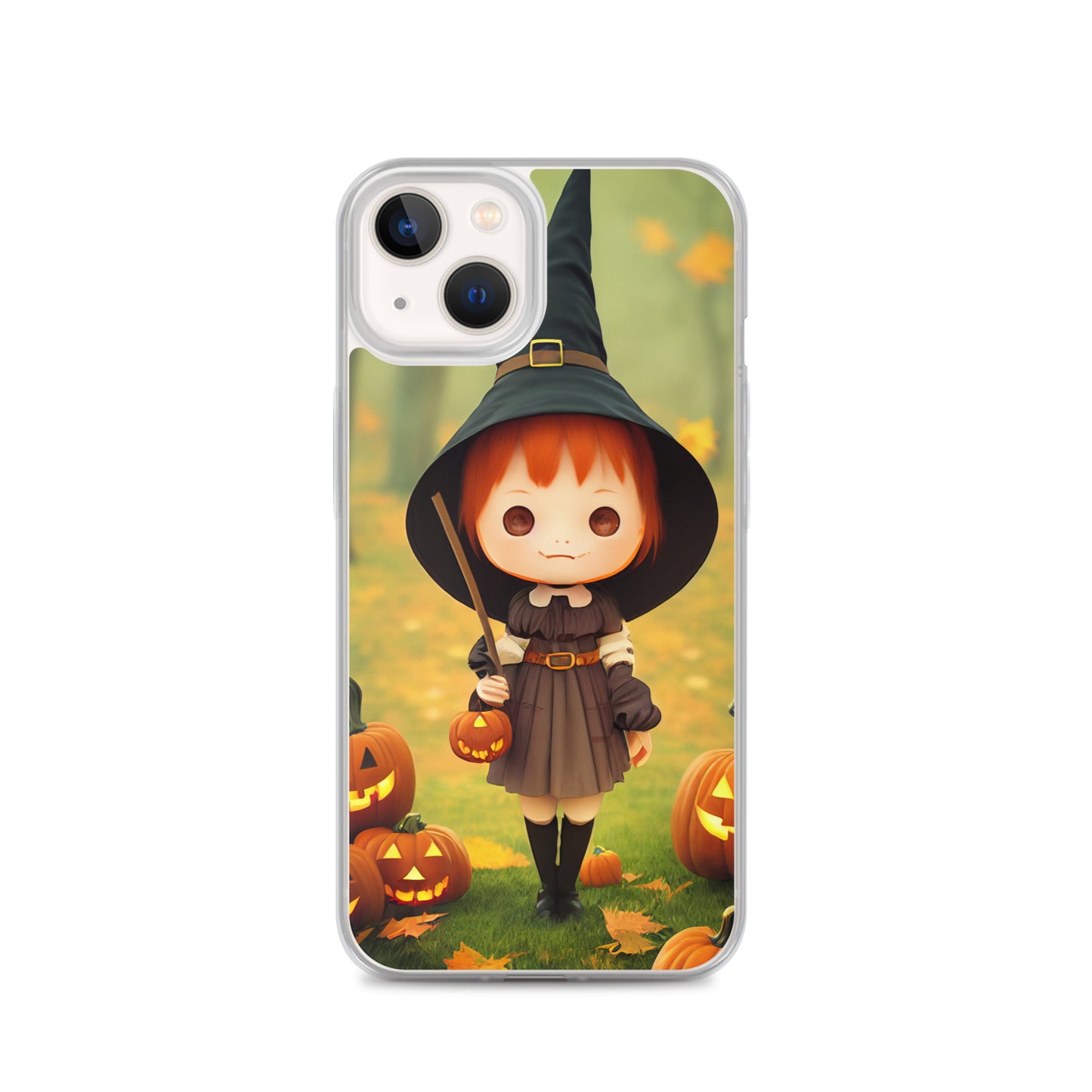 iPhone Case - Red Head Halloween Witch Girl