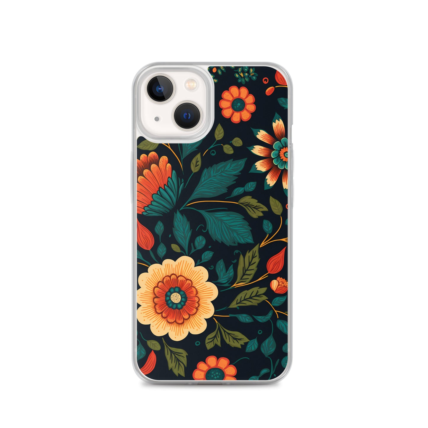 iPhone Case - Orange Florals