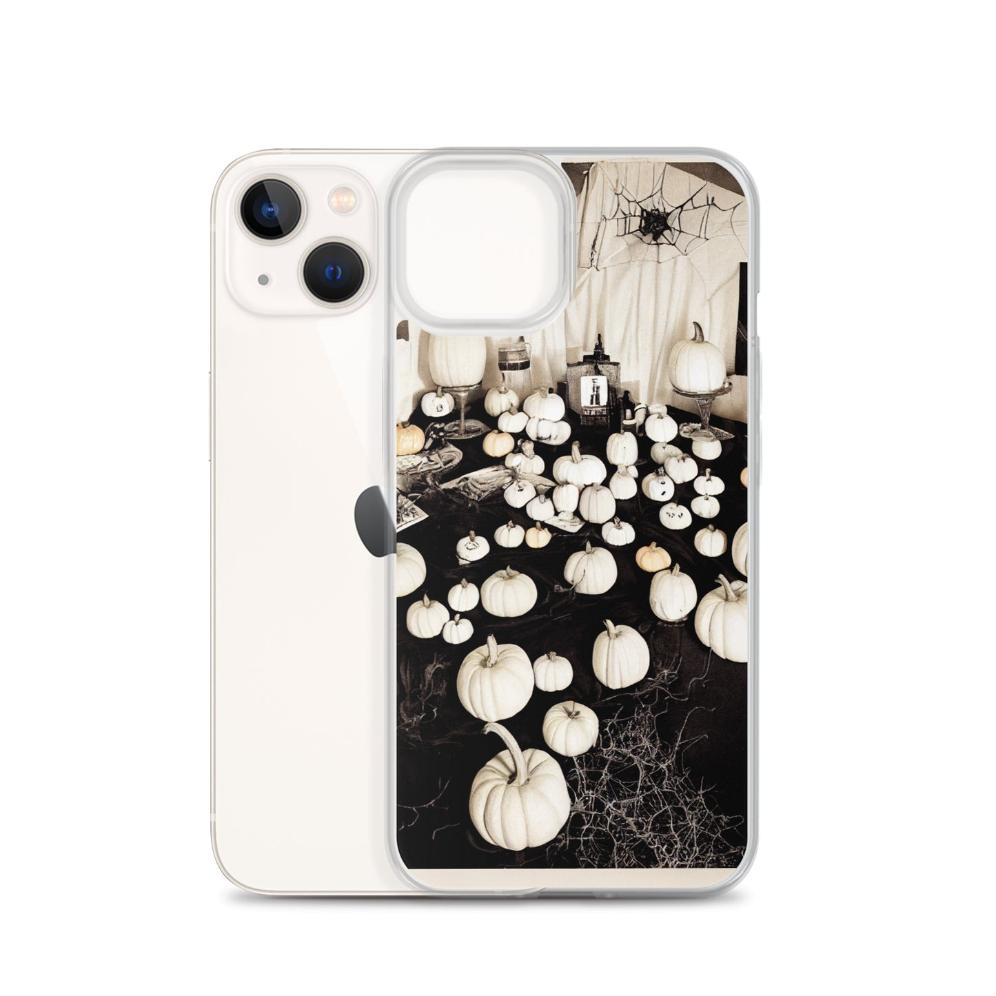 iPhone Case - Halloween White Pumpkins