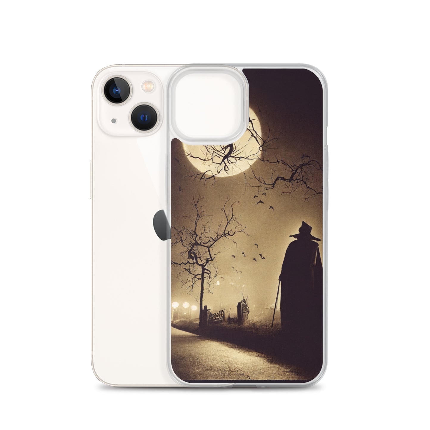 iPhone Case - Halloween Spooky Cemetery