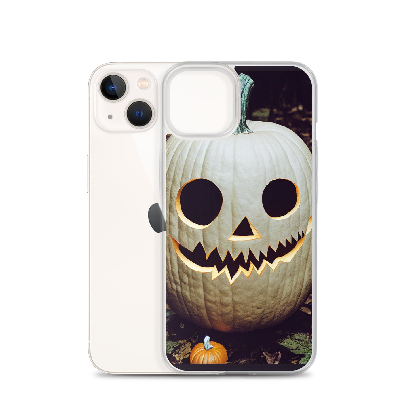 iPhone Case - Halloween White Jack-o-Lantern