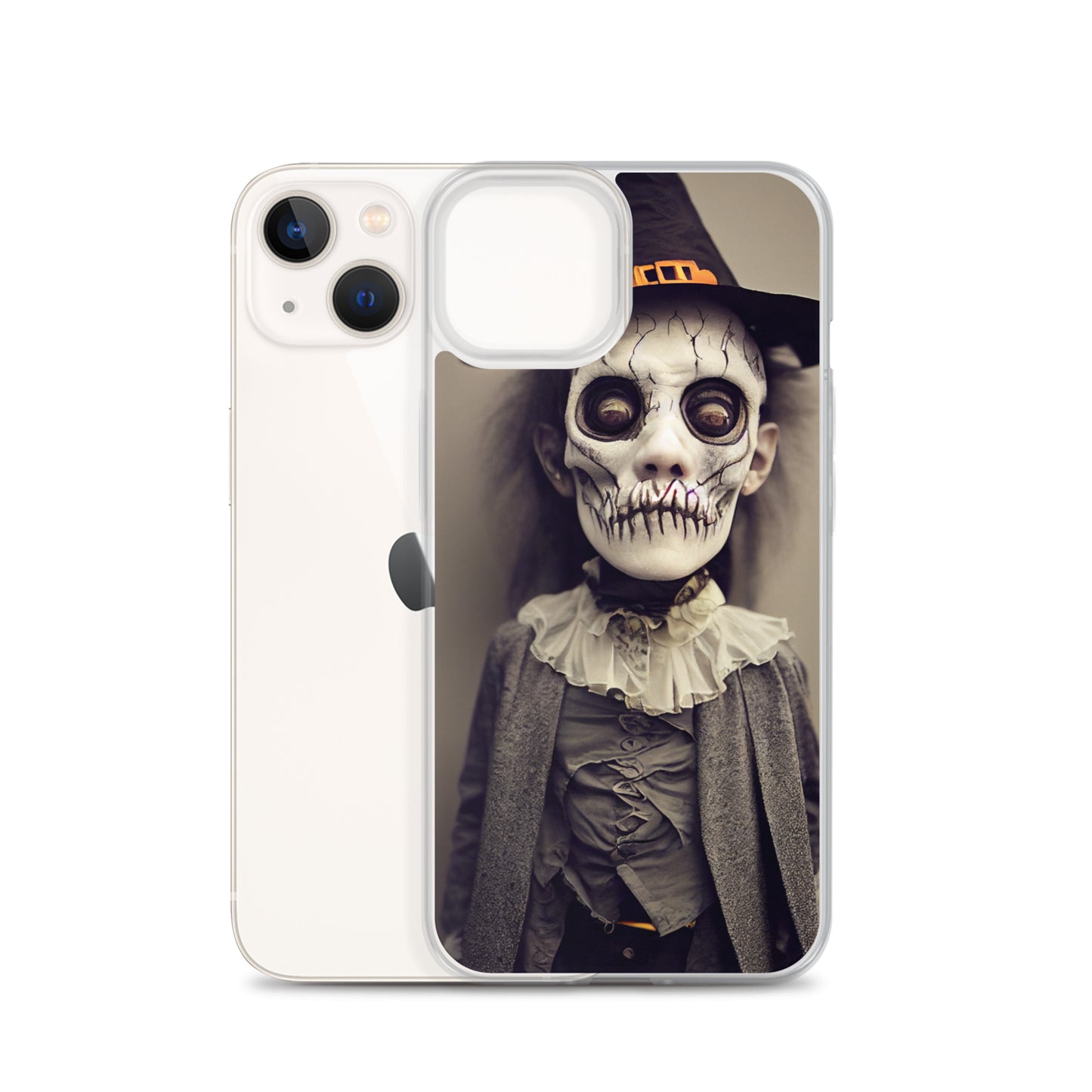 iPhone Case - Halloween Scary Witch Kid