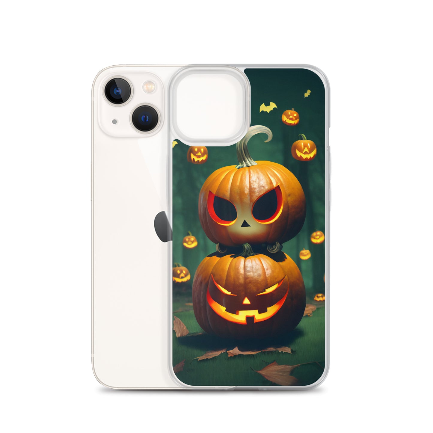 iPhone Case - Stacked Halloween Jack-o-Lanterns