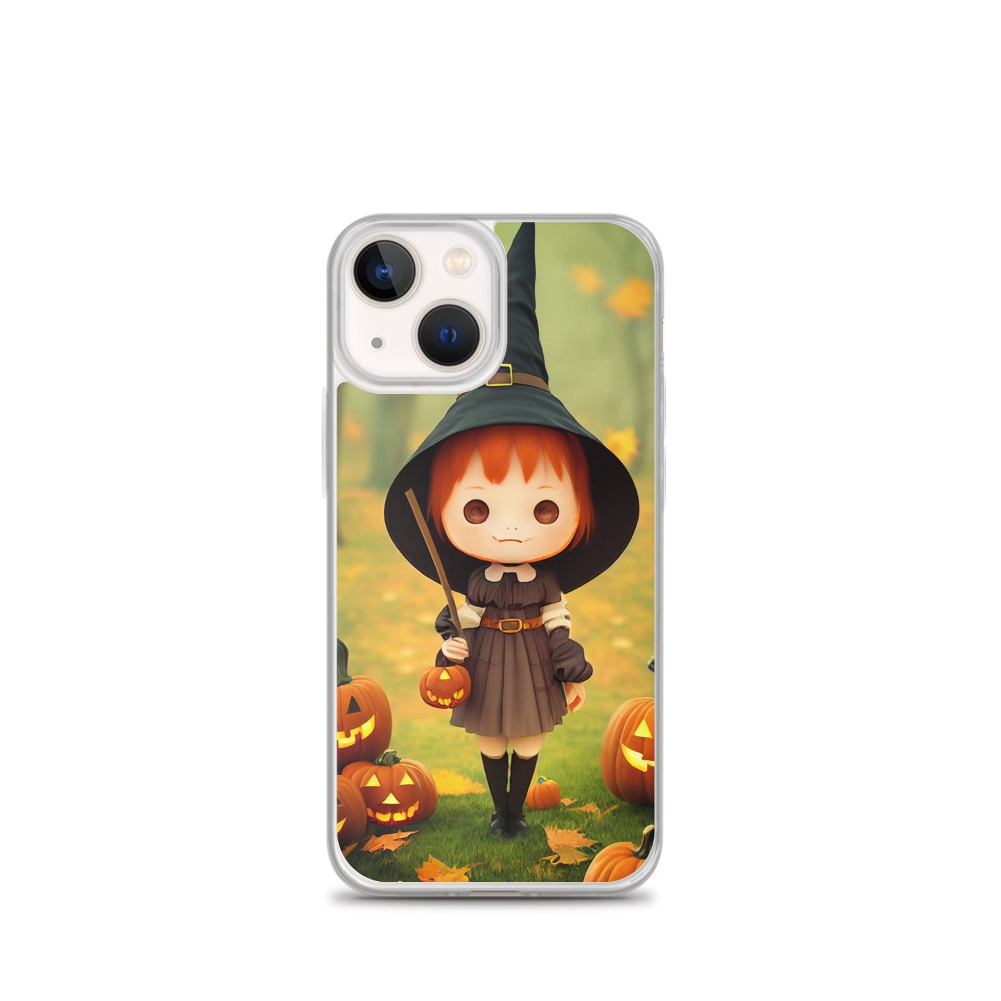 iPhone Case - Red Head Halloween Witch Girl