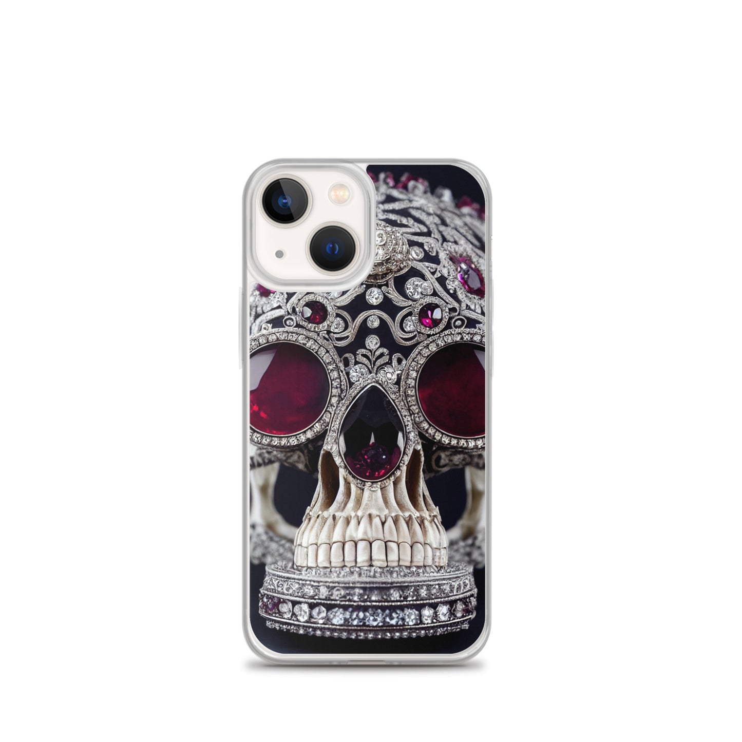 iPhone Case - Diamond and Ruby Skull