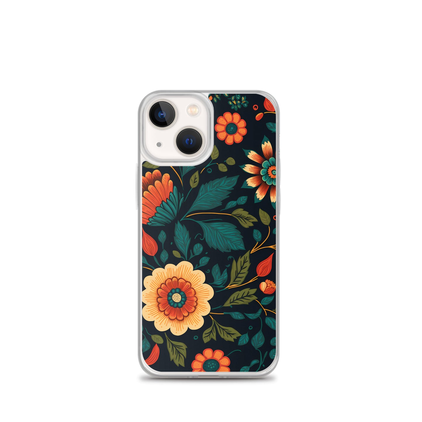 iPhone Case - Orange Florals