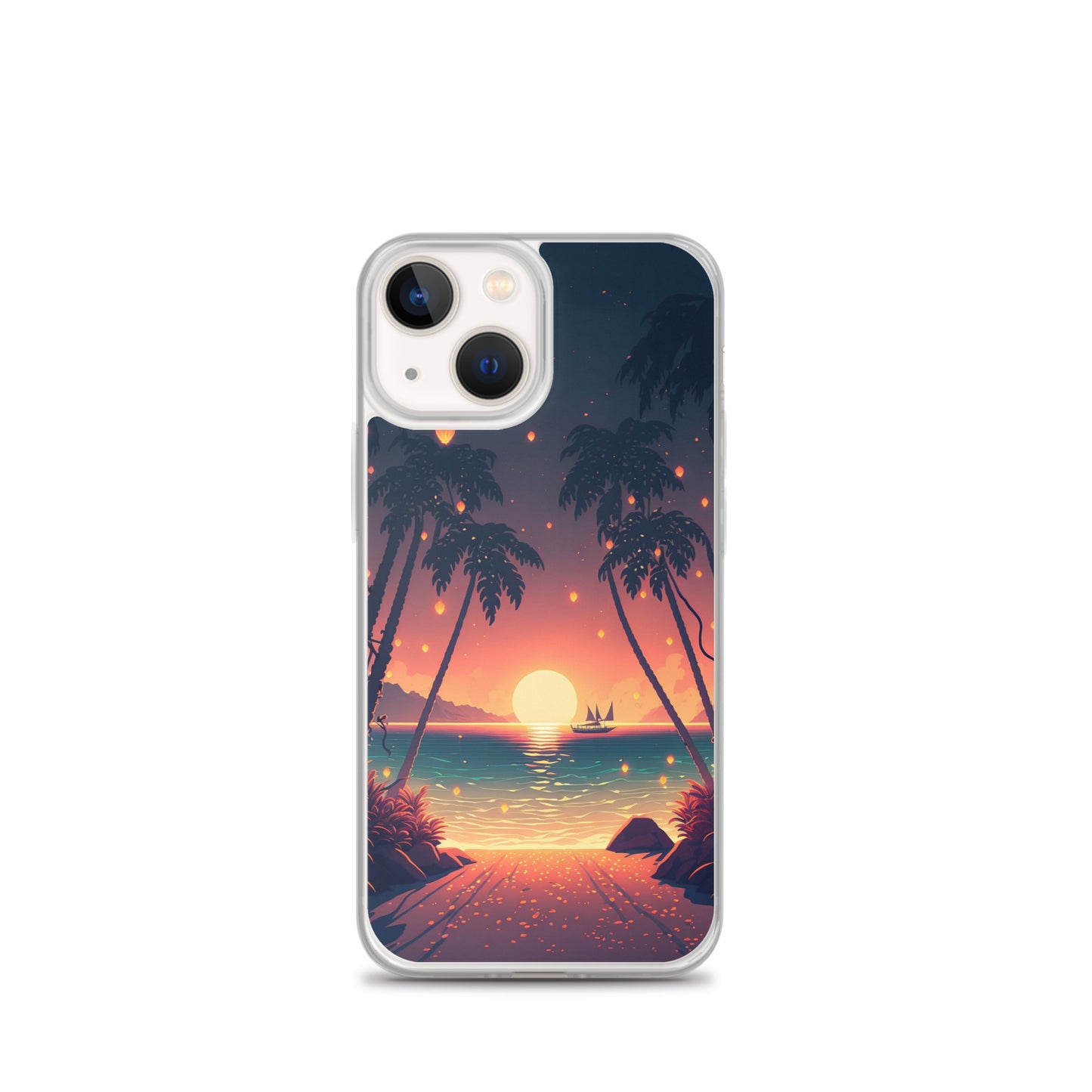 iPhone Case - Dancing Lights at Sunset