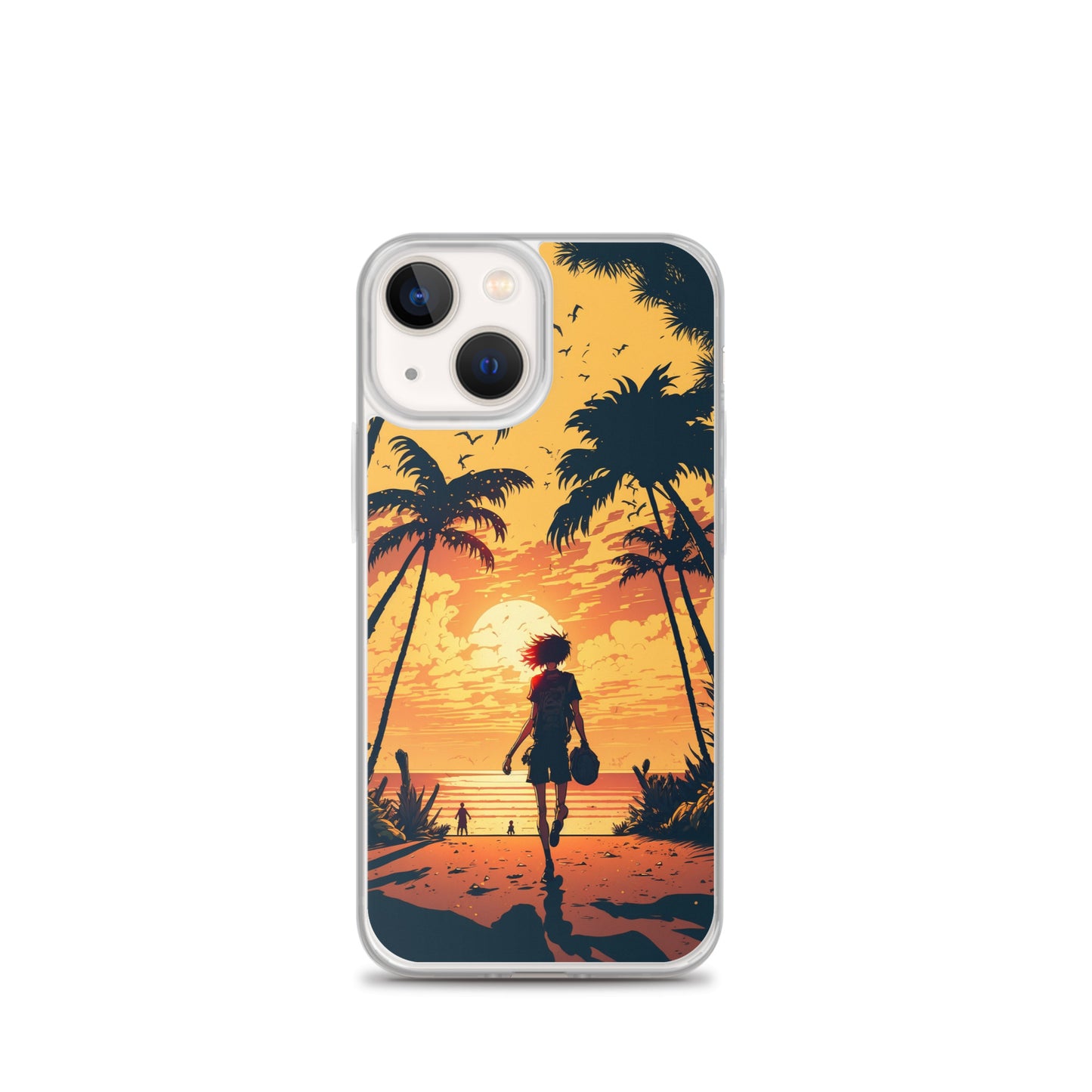 iPhone Case - Sunset Beachgoer