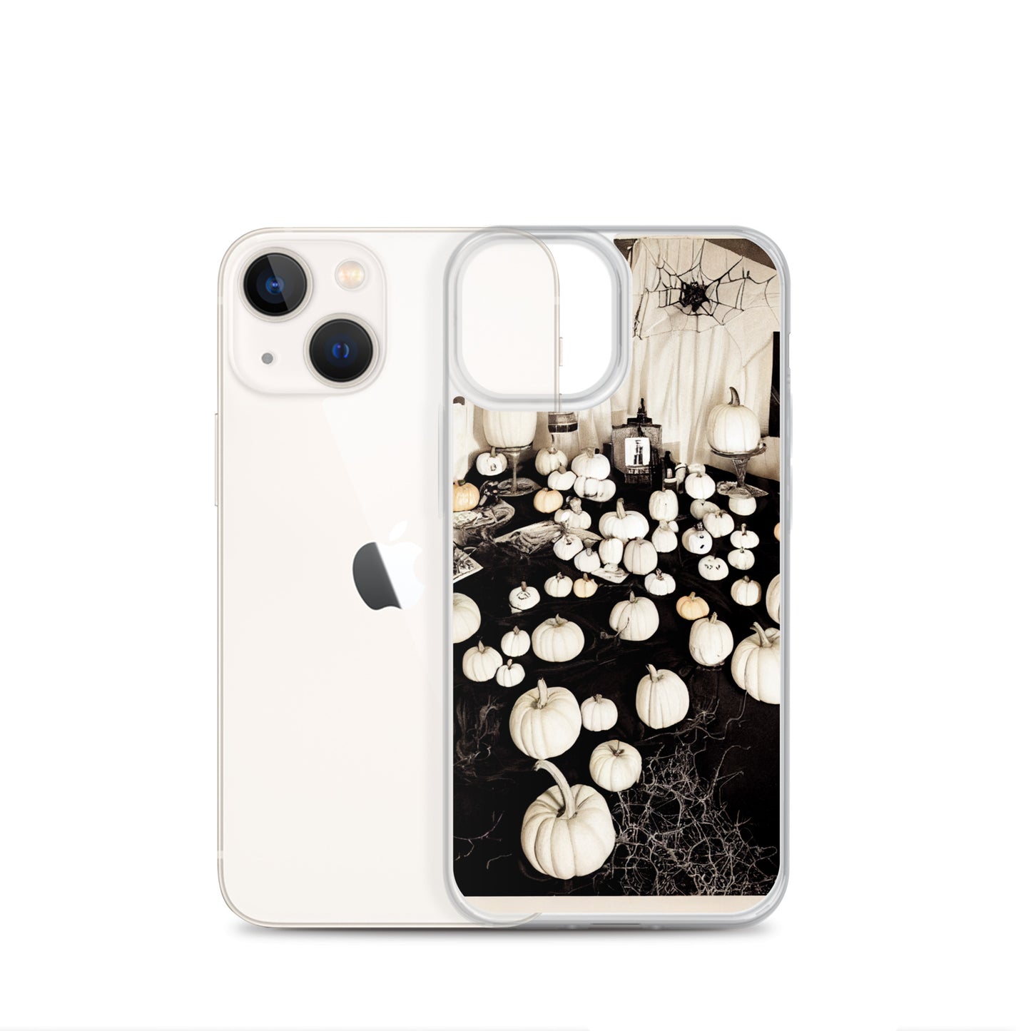 iPhone Case - Halloween White Pumpkins