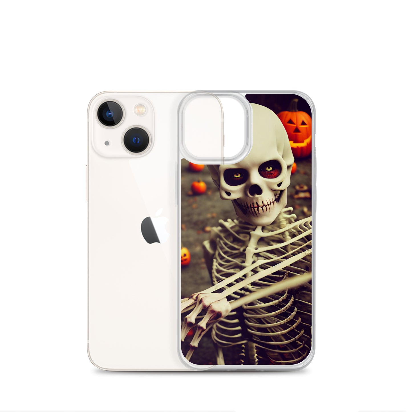 iPhone Case - Halloween Scary Skeleton