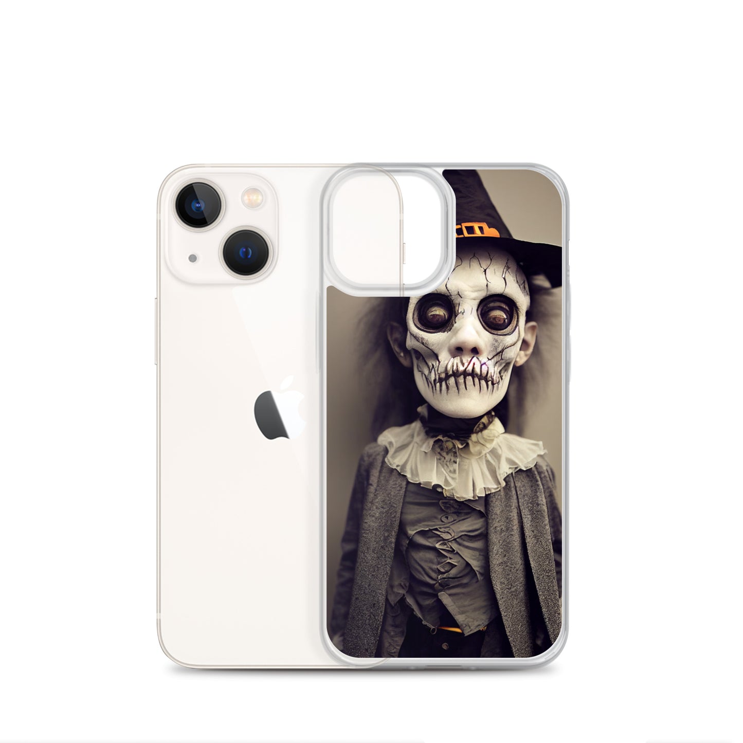 iPhone Case - Halloween Scary Witch Kid