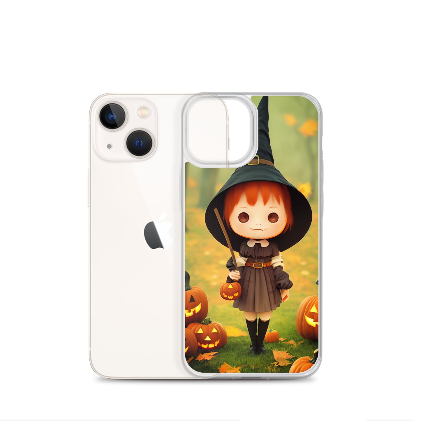 iPhone Case - Red Head Halloween Witch Girl
