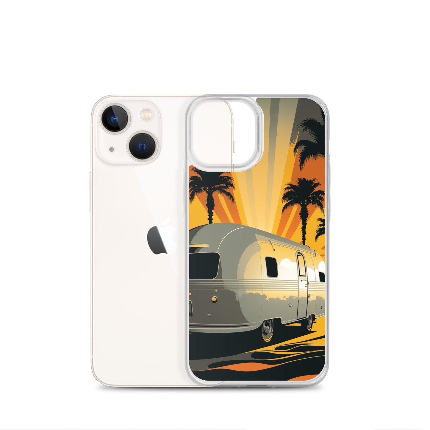 iPhone Case - Sunset Rays and Camper