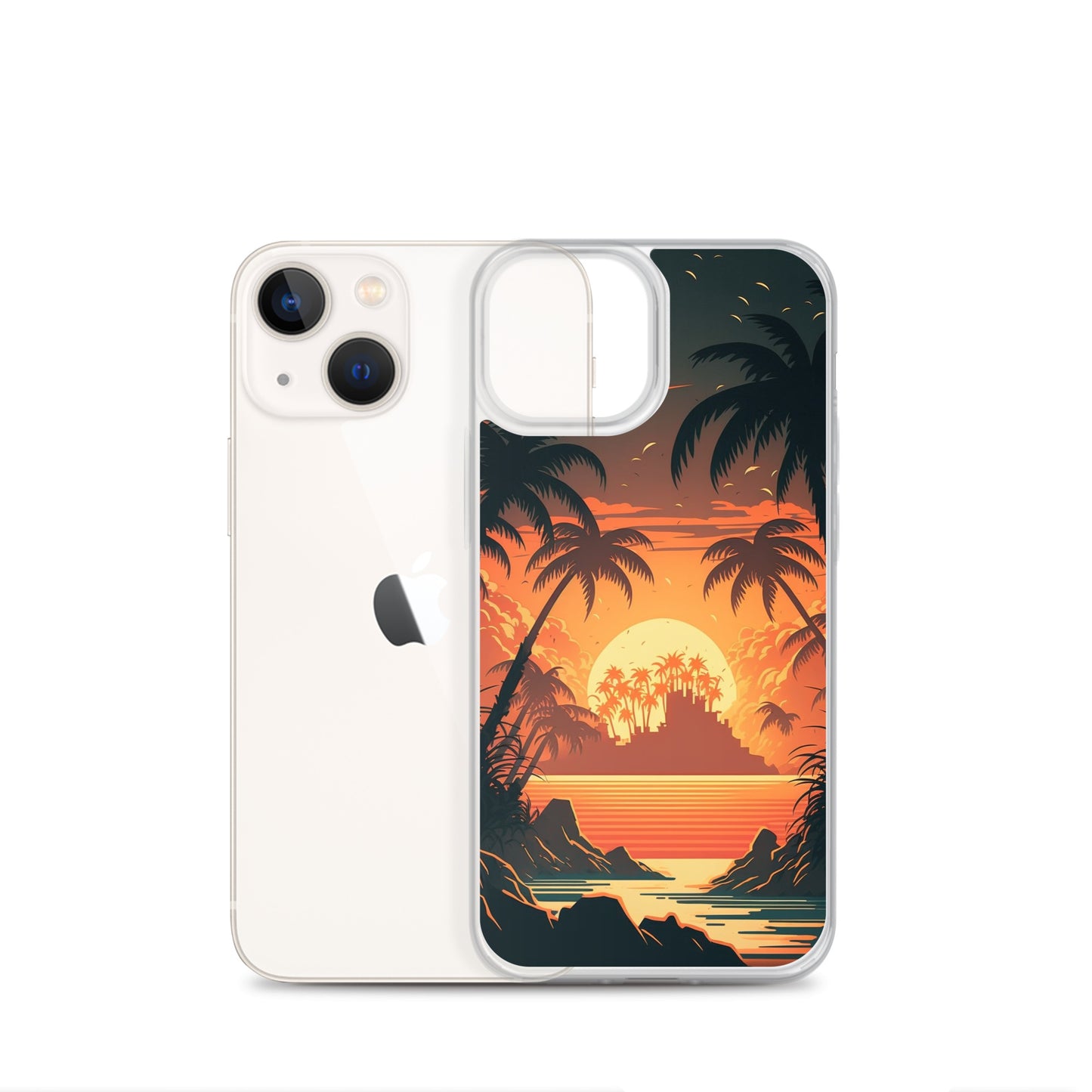 iPhone Case - Palm Island Sunset