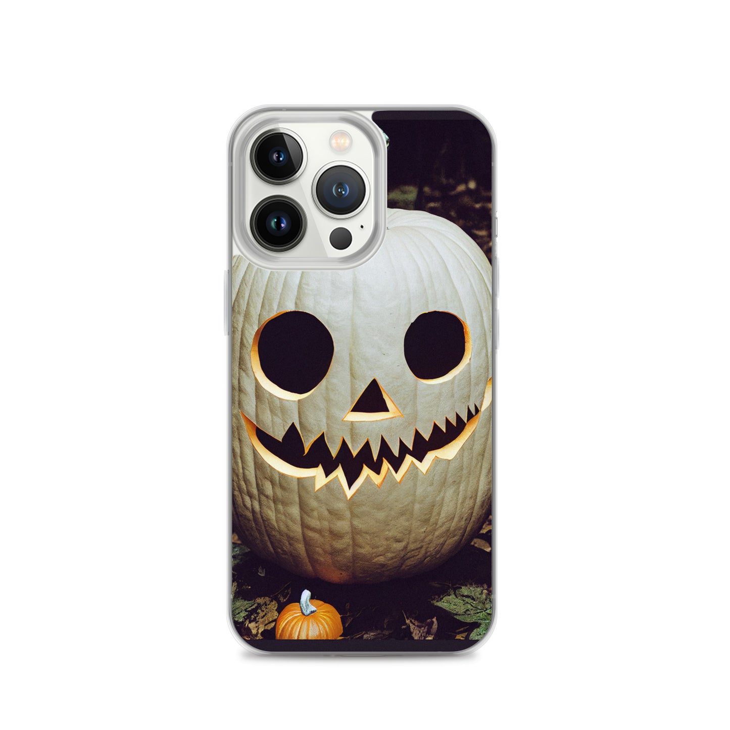 iPhone Case - Halloween White Jack-o-Lantern