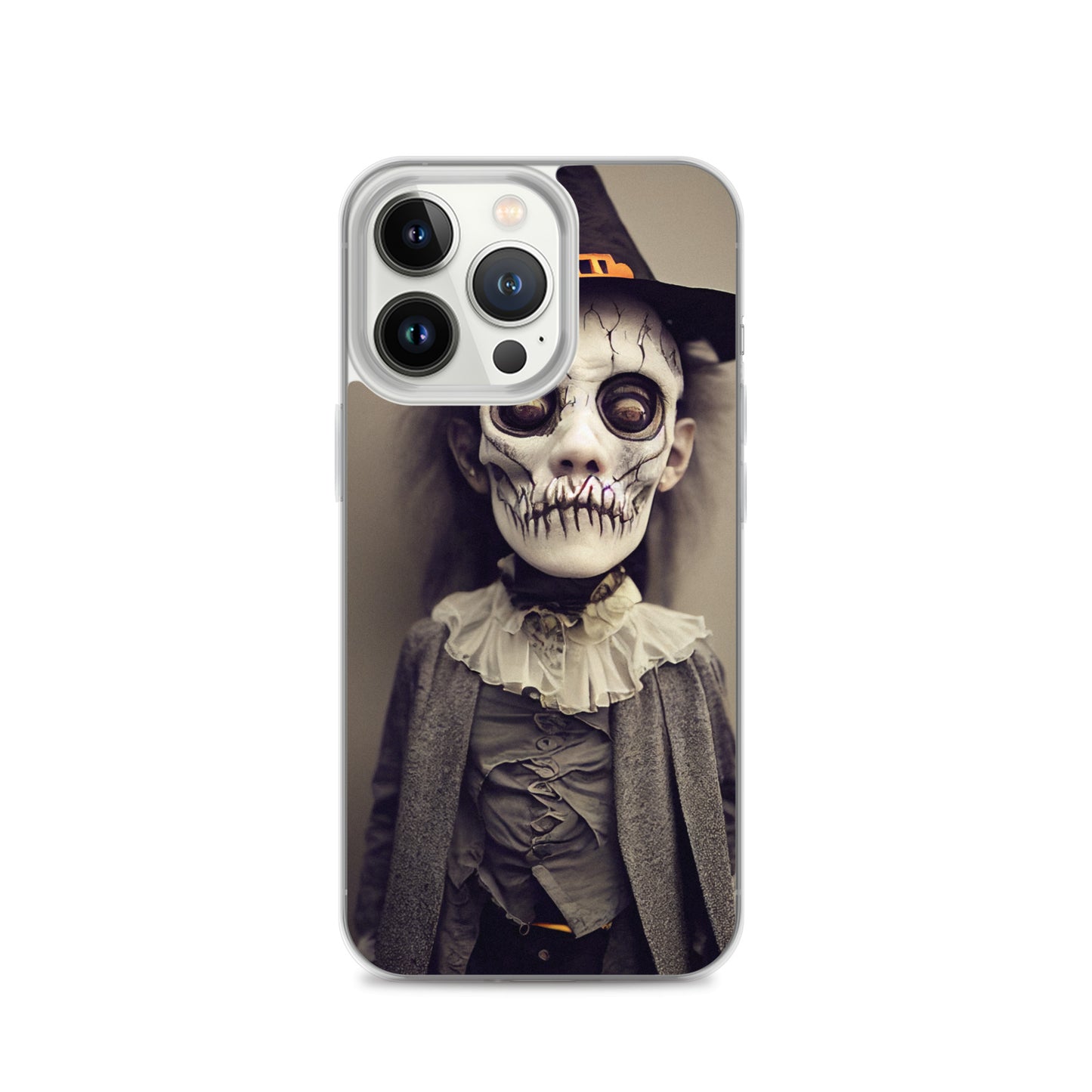 iPhone Case - Halloween Scary Witch Kid