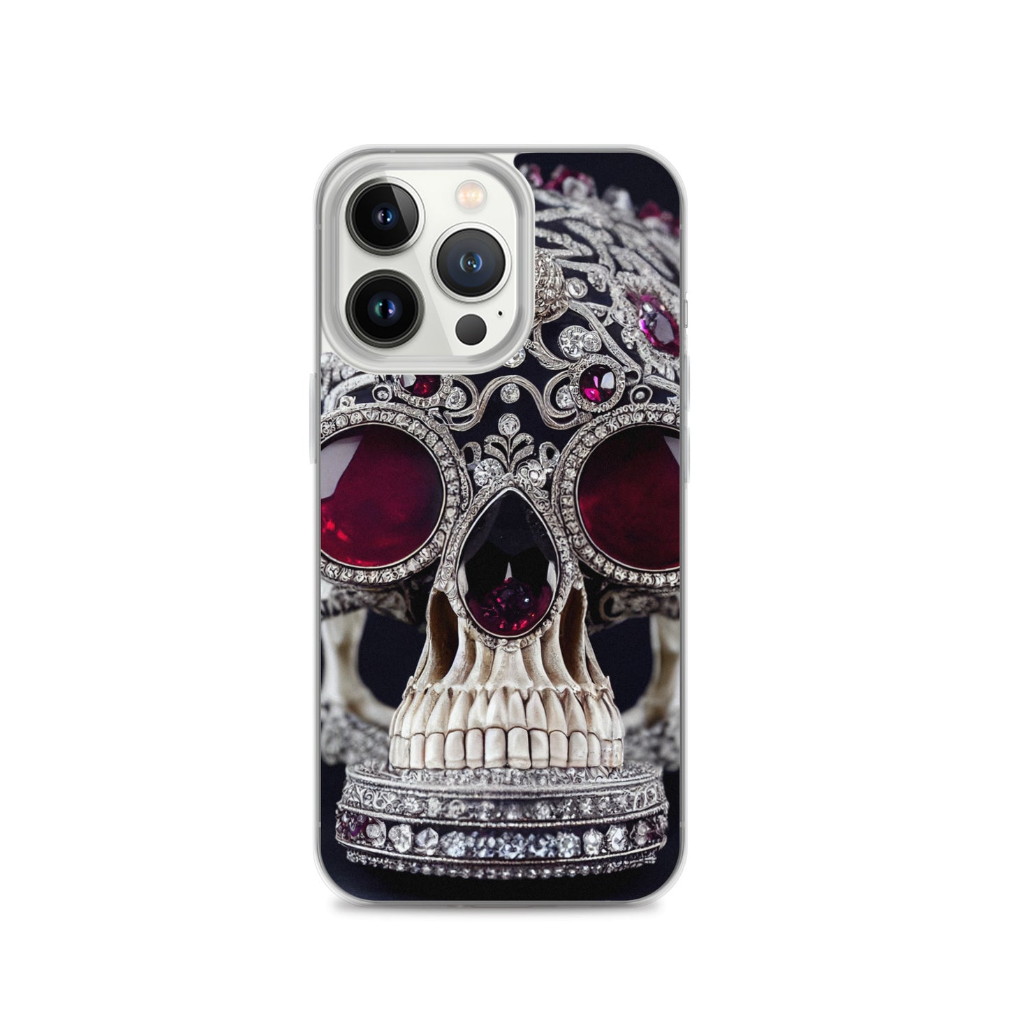 iPhone Case - Diamond and Ruby Skull