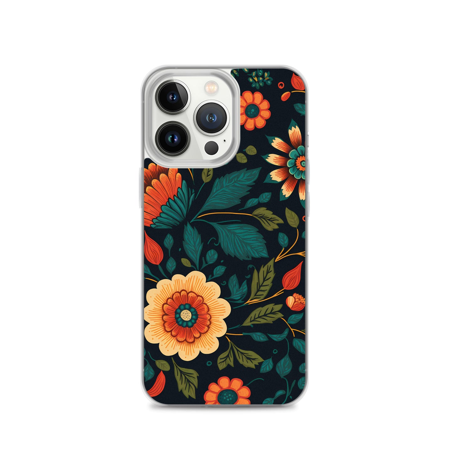 iPhone Case - Orange Florals