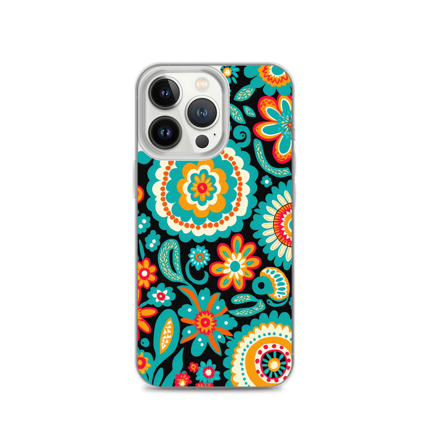 iPhone Case - Turquoise Floral