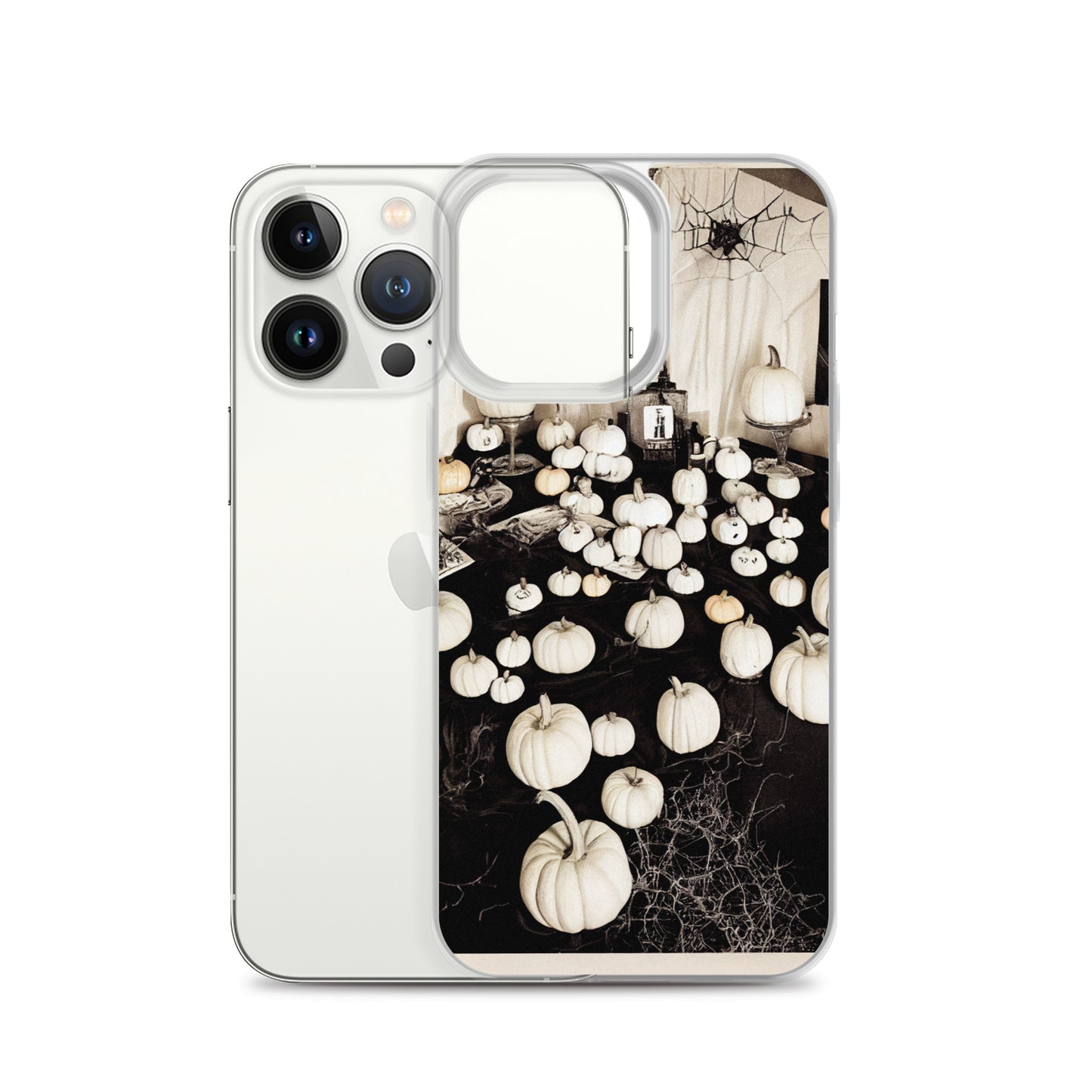 iPhone Case - Halloween White Pumpkins