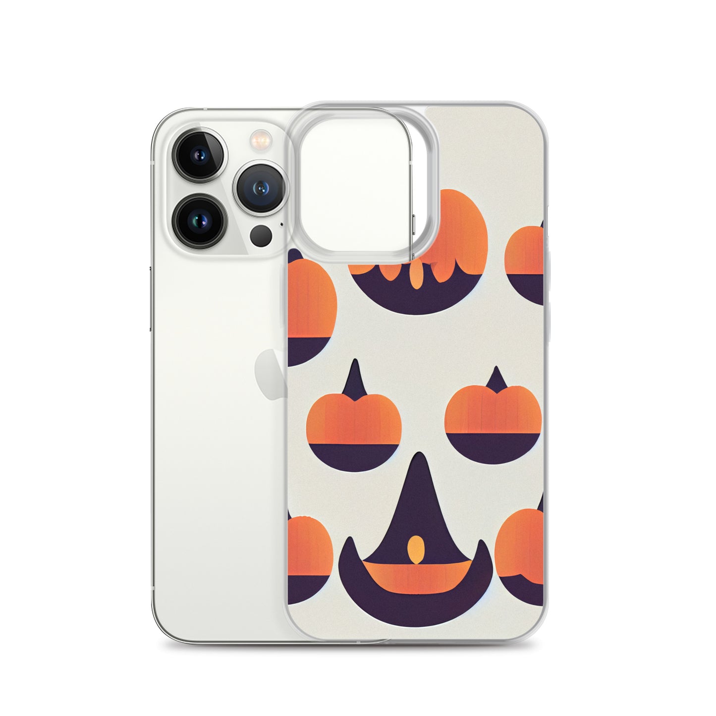 iPhone Case - Halloween Pumpkins and Witch Hats