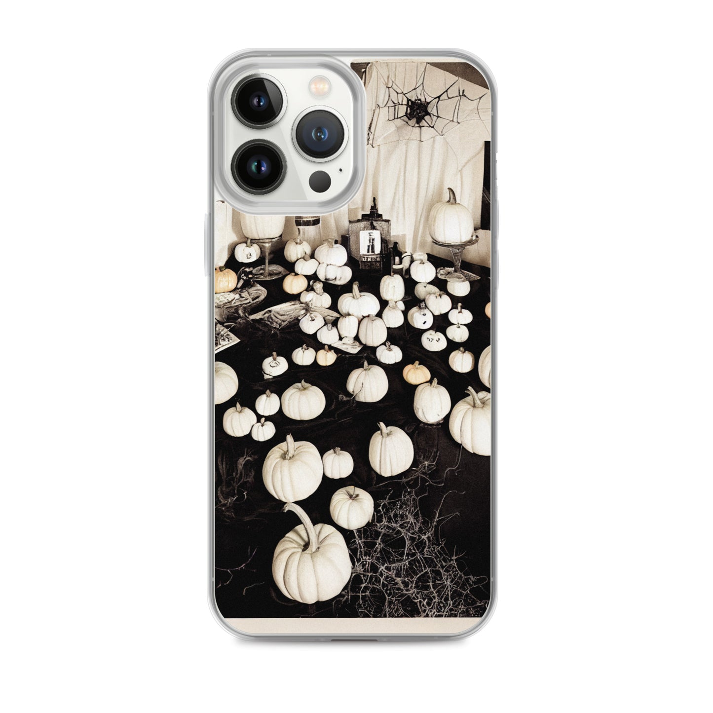 iPhone Case - Halloween White Pumpkins