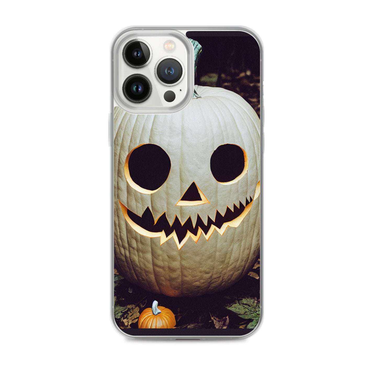 iPhone Case - Halloween White Jack-o-Lantern