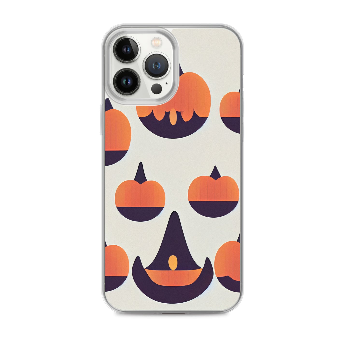 iPhone Case - Halloween Pumpkins and Witch Hats