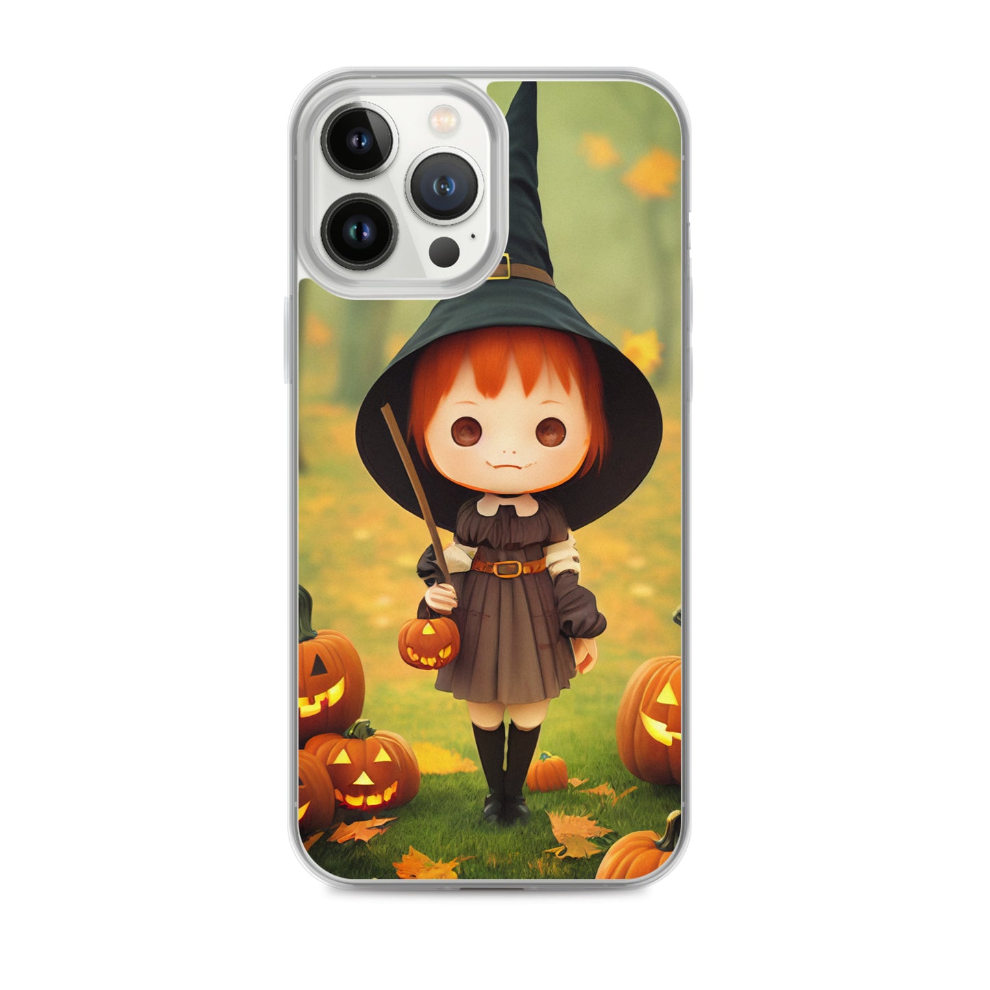 iPhone Case - Red Head Halloween Witch Girl