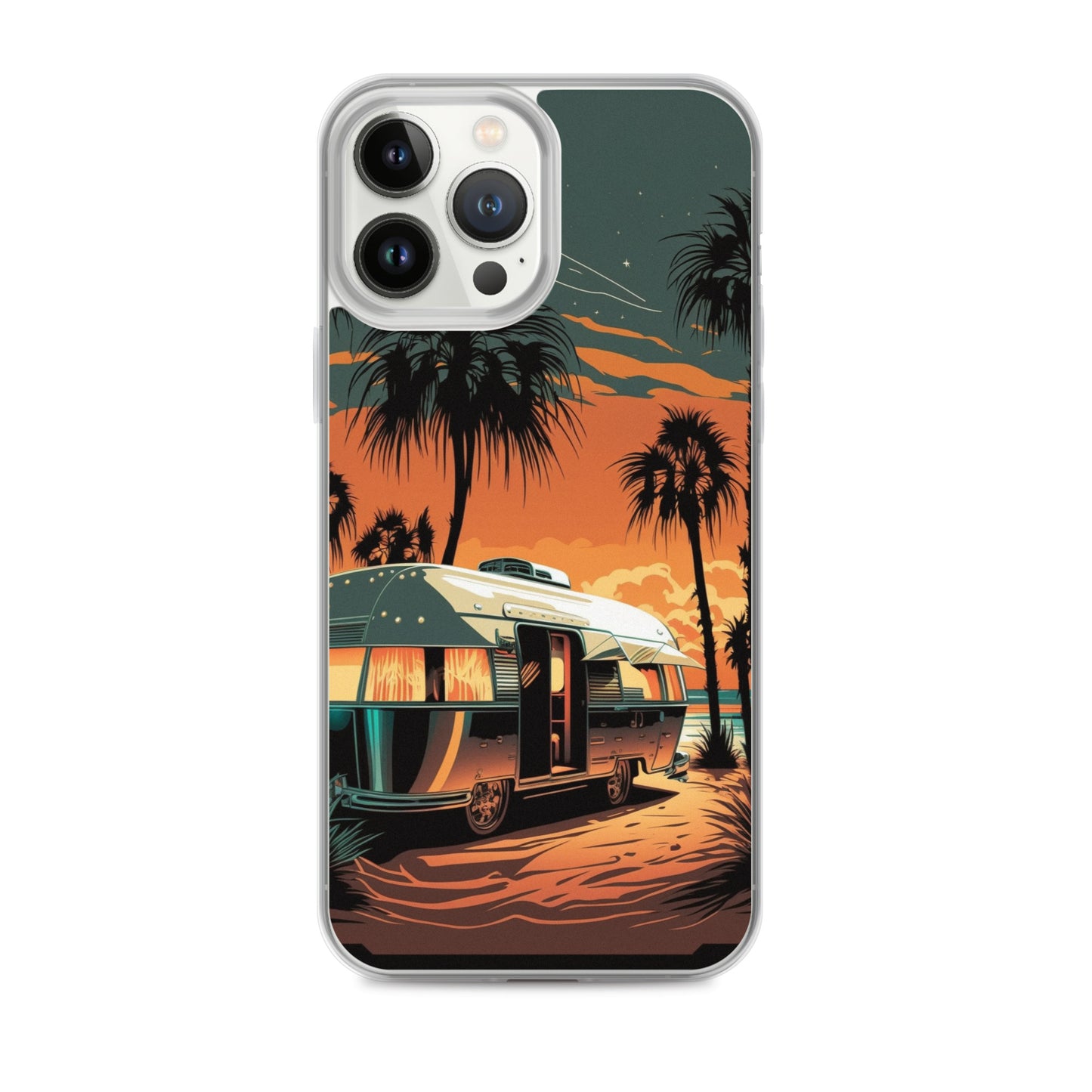 iPhone Case - Silver Beach Camper