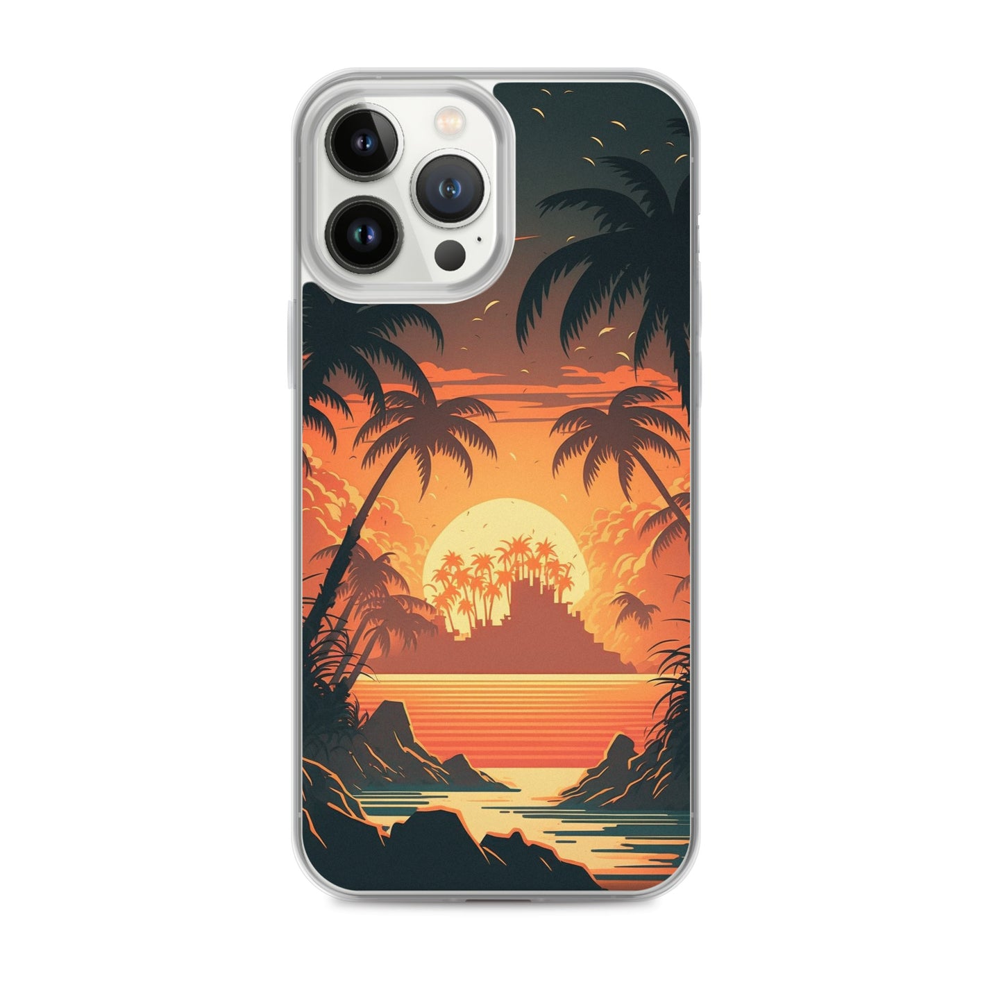 iPhone Case - Palm Island Sunset