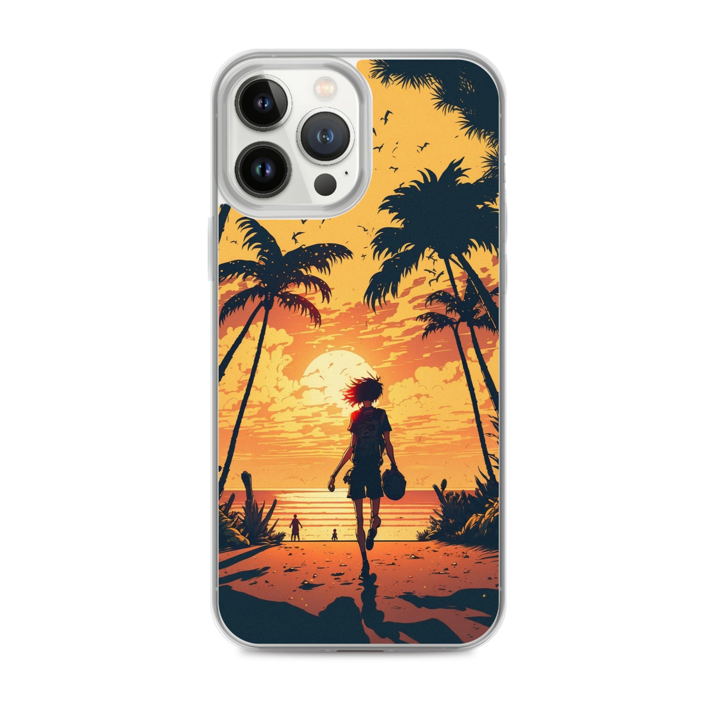 iPhone Case - Sunset Beachgoer