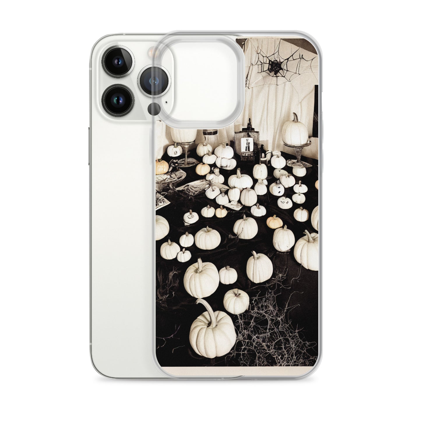 iPhone Case - Halloween White Pumpkins