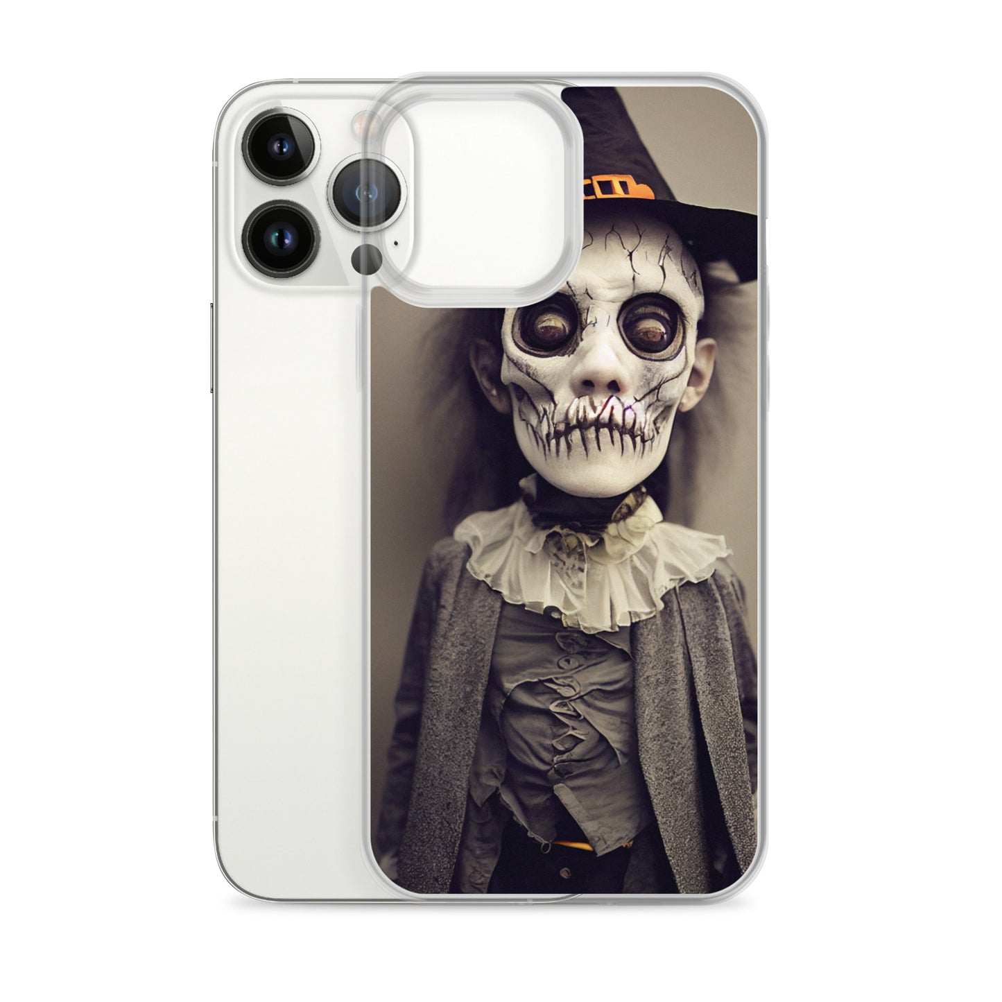 iPhone Case - Halloween Scary Witch Kid