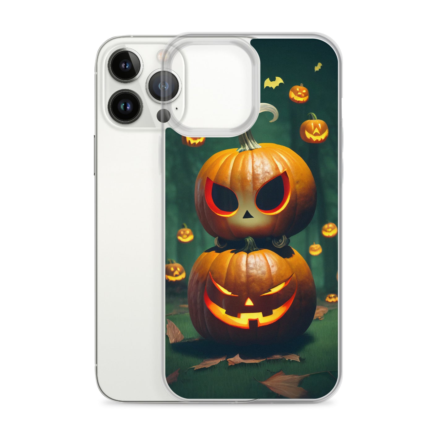 iPhone Case - Stacked Halloween Jack-o-Lanterns