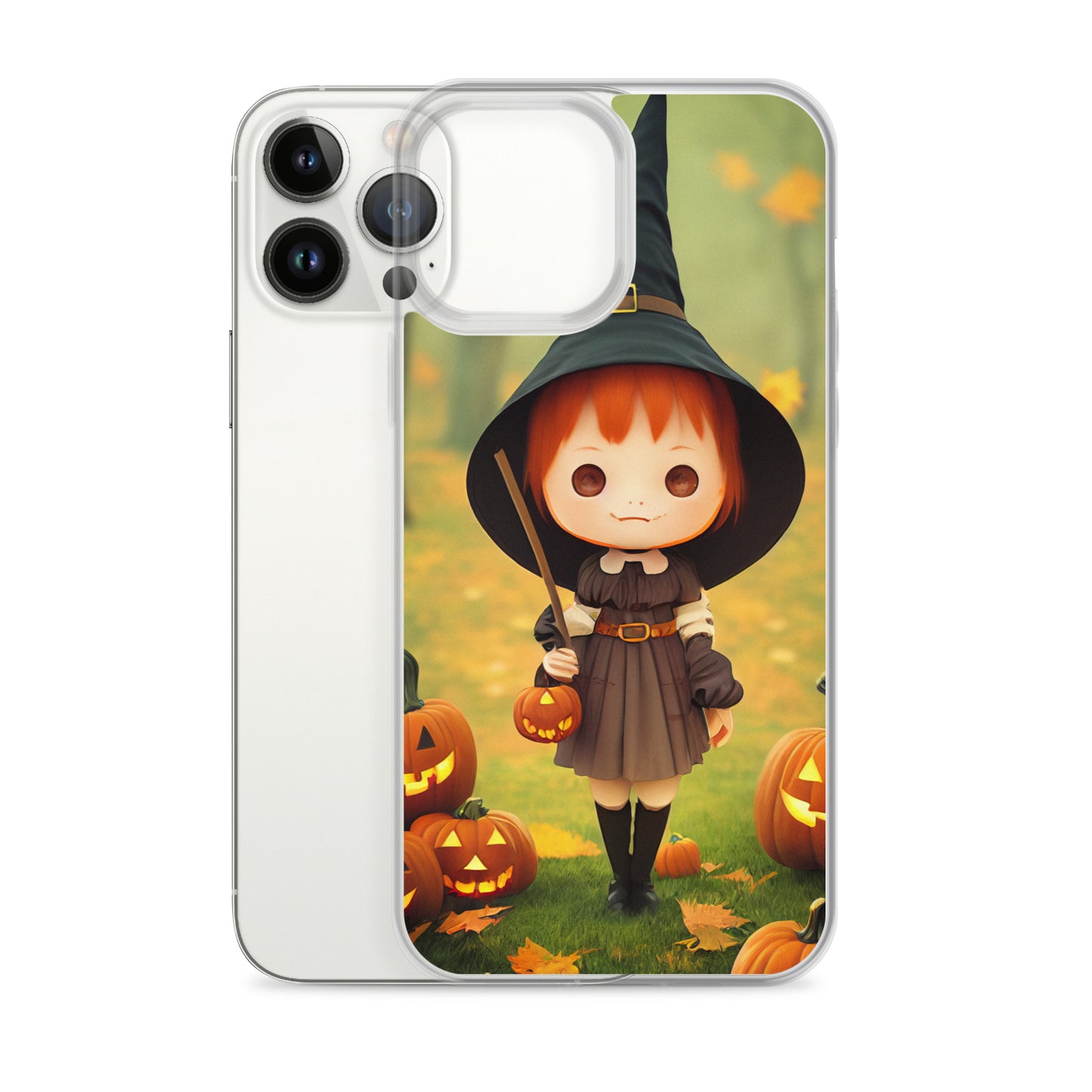 iPhone Case - Red Head Halloween Witch Girl