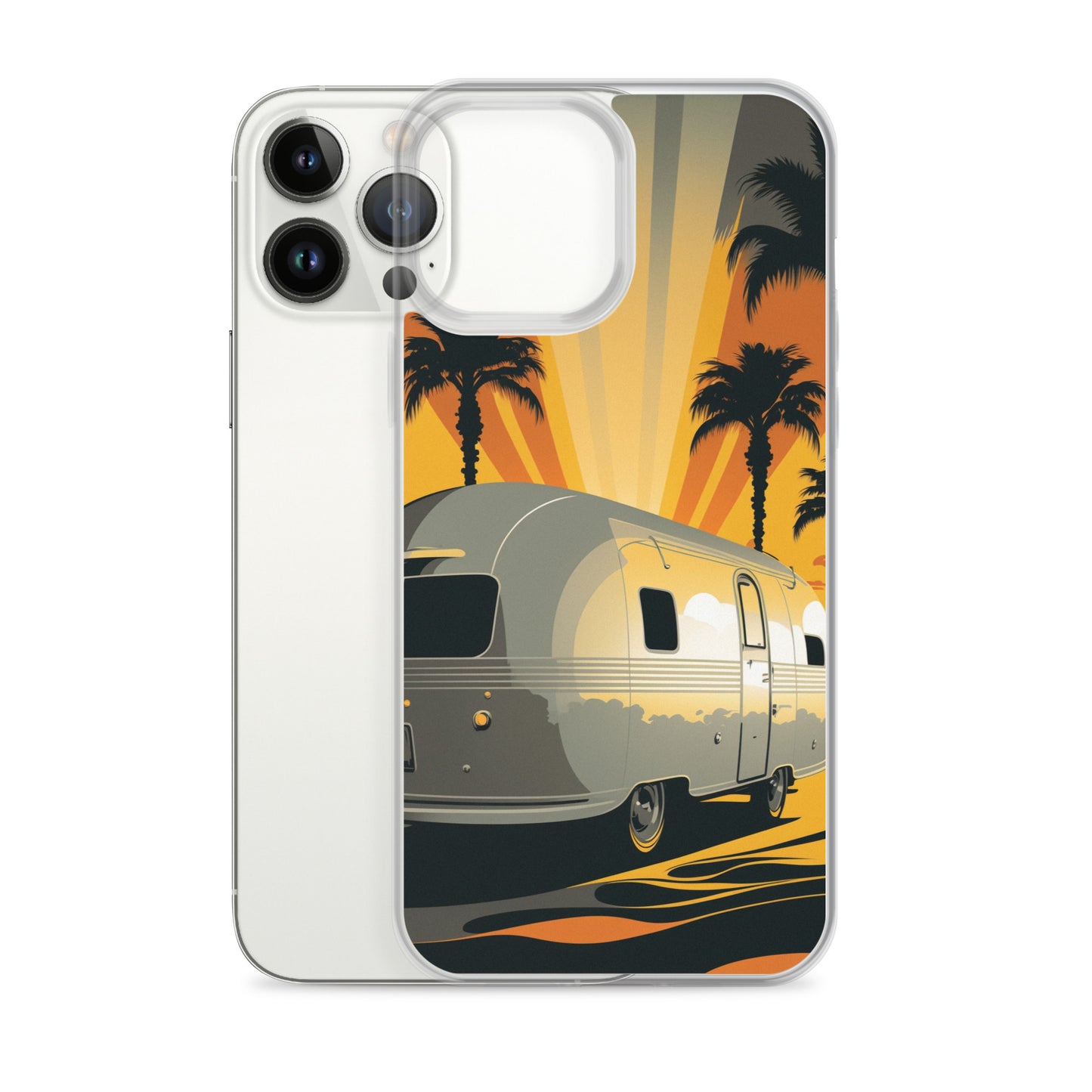 iPhone Case - Sunset Rays and Camper