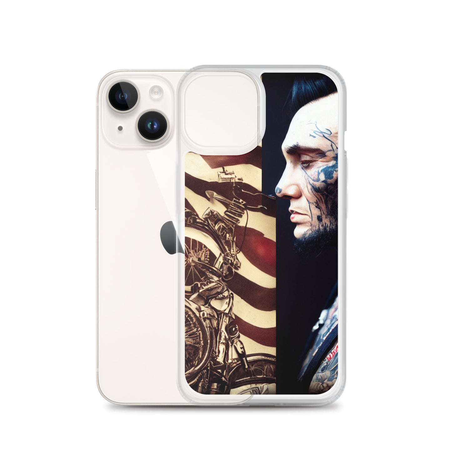 iPhone Case - Tattooed Abe Lincoln