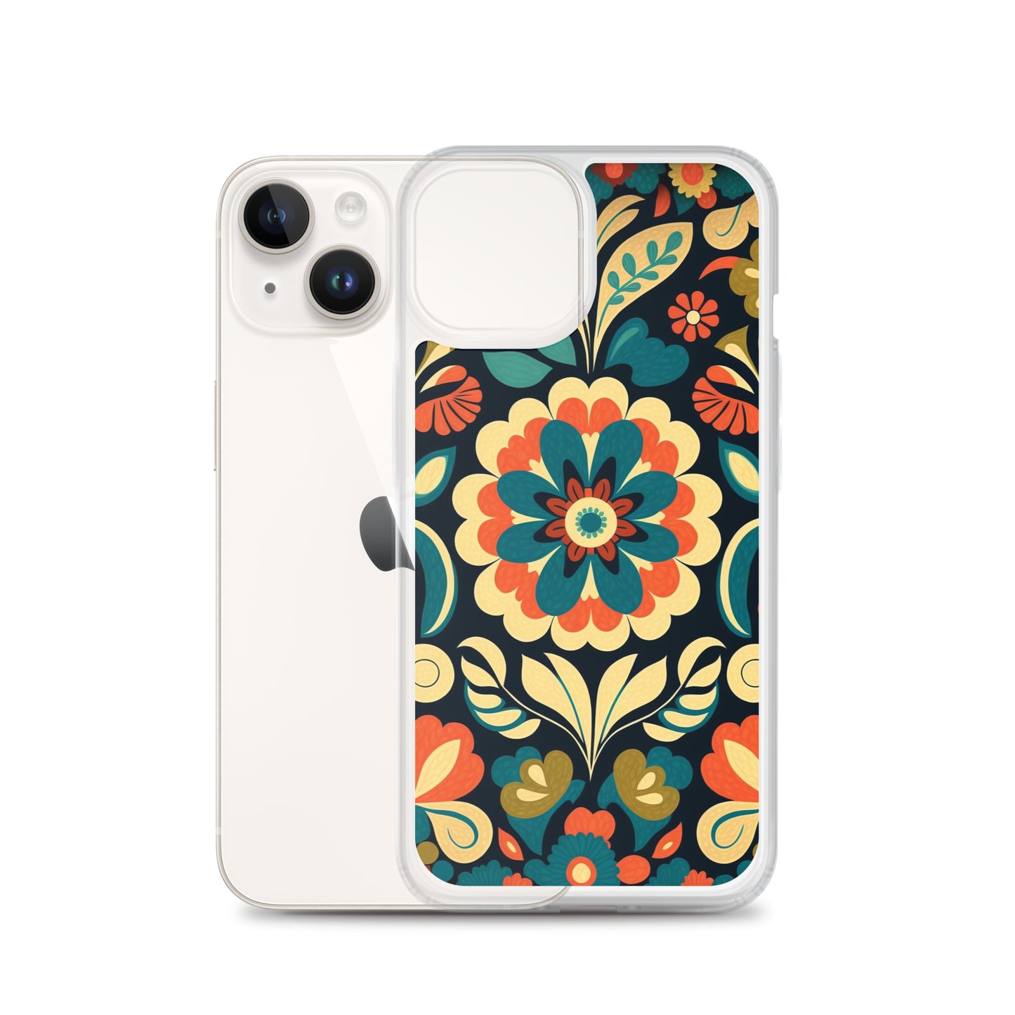 iPhone Case - Bright Floral Pattern