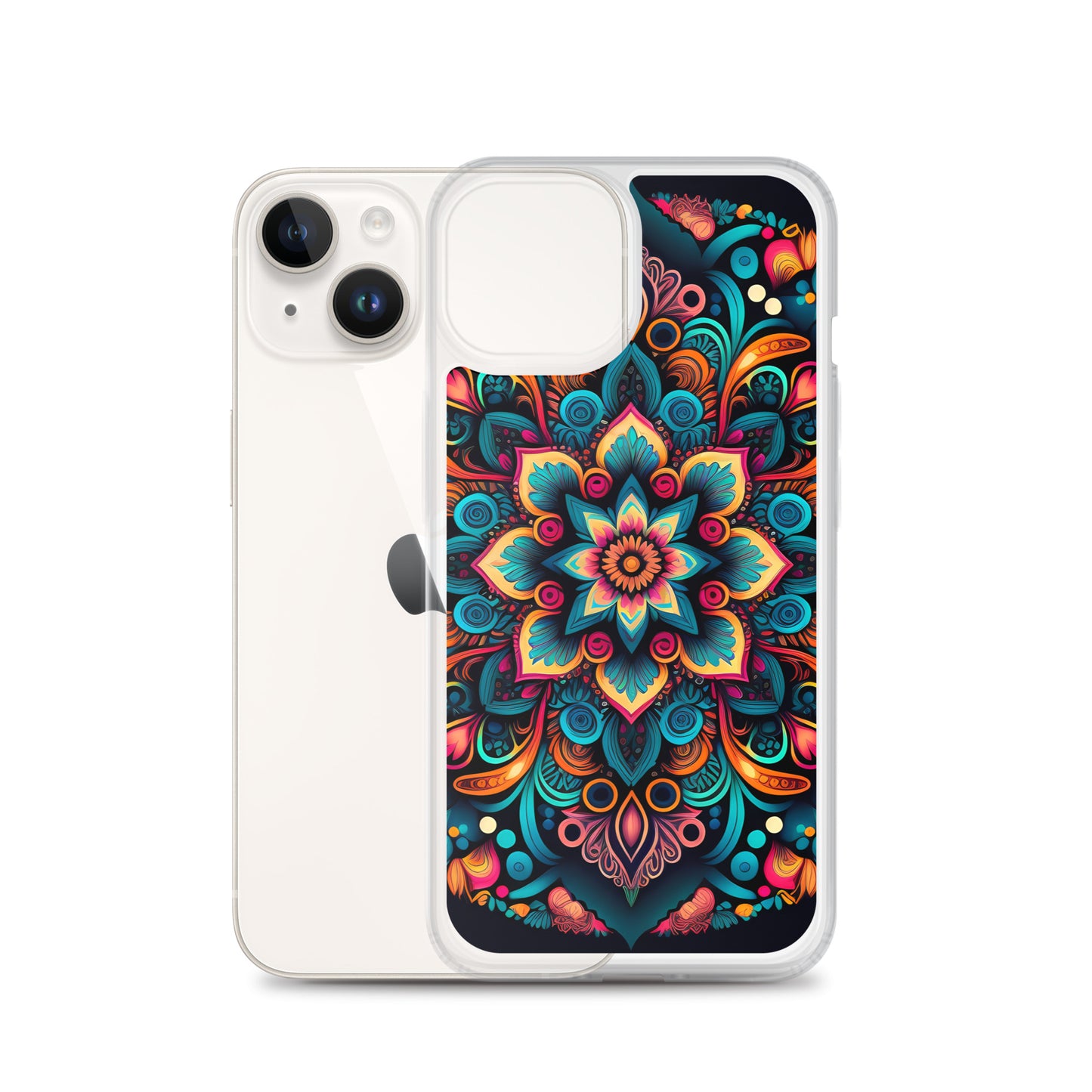 iPhone Case - Neon Mandala