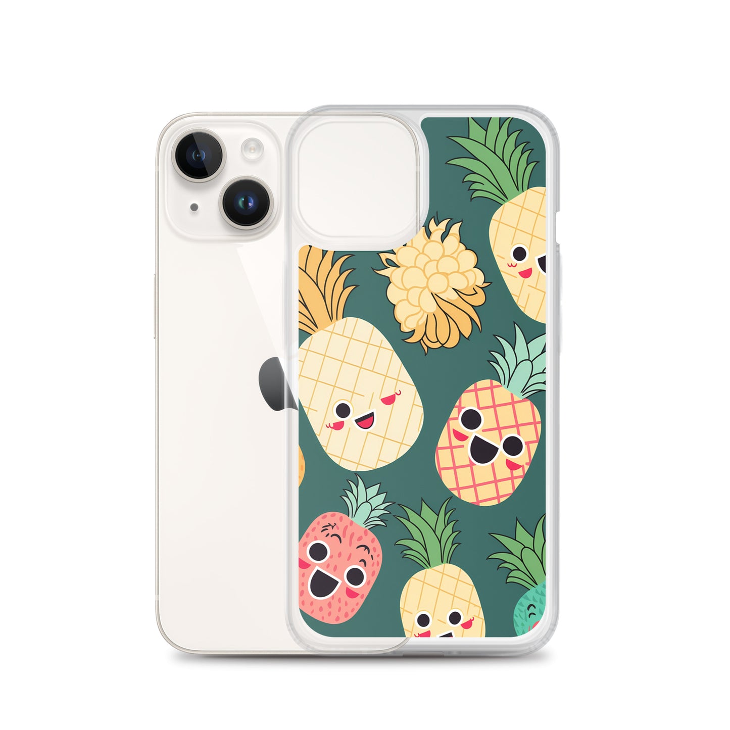 iPhone Case - Happy Pineapples