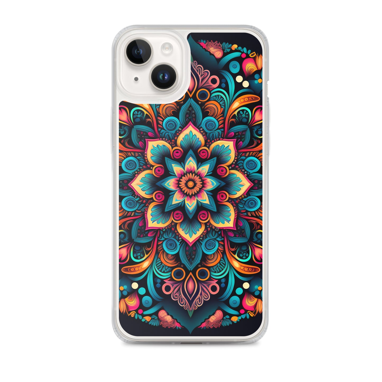 iPhone Case - Neon Mandala