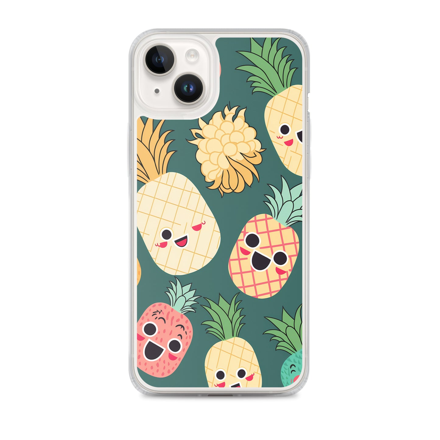 iPhone Case - Happy Pineapples