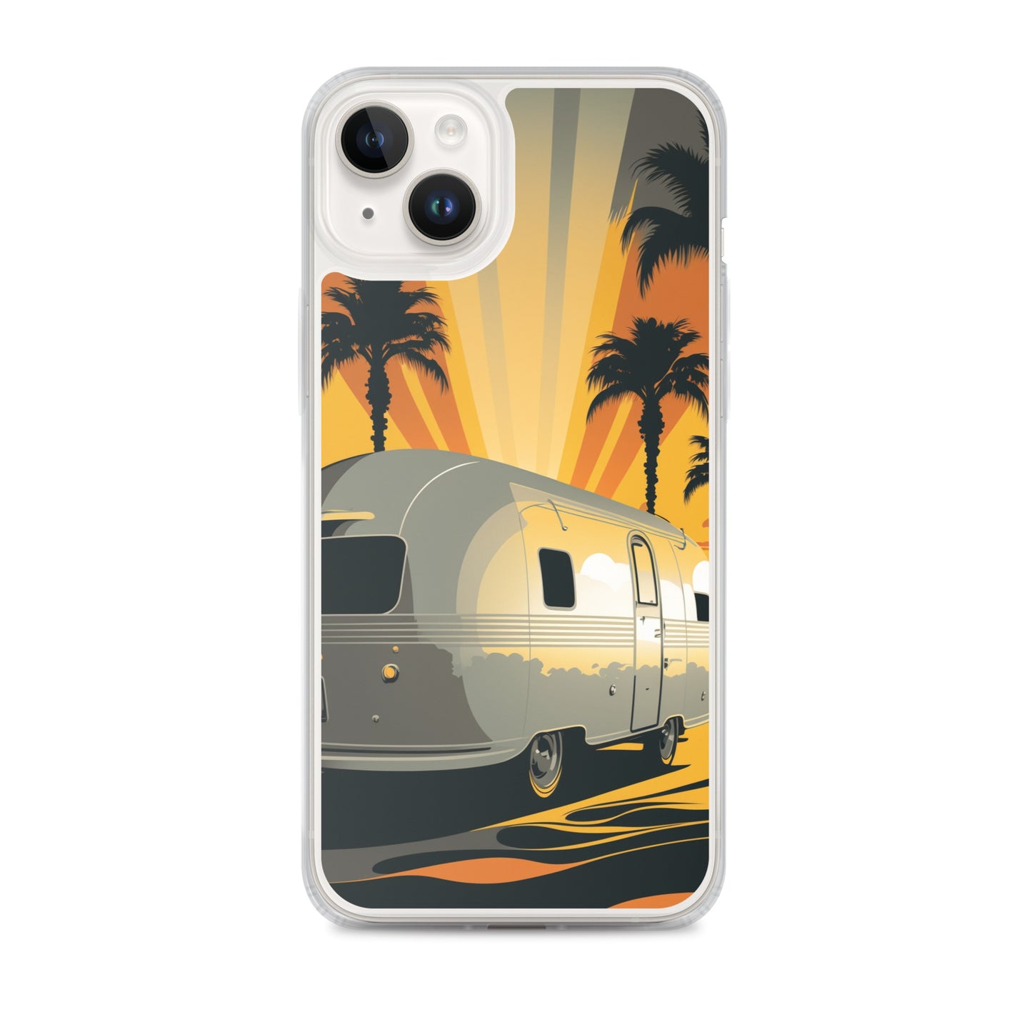 iPhone Case - Sunset Rays and Camper