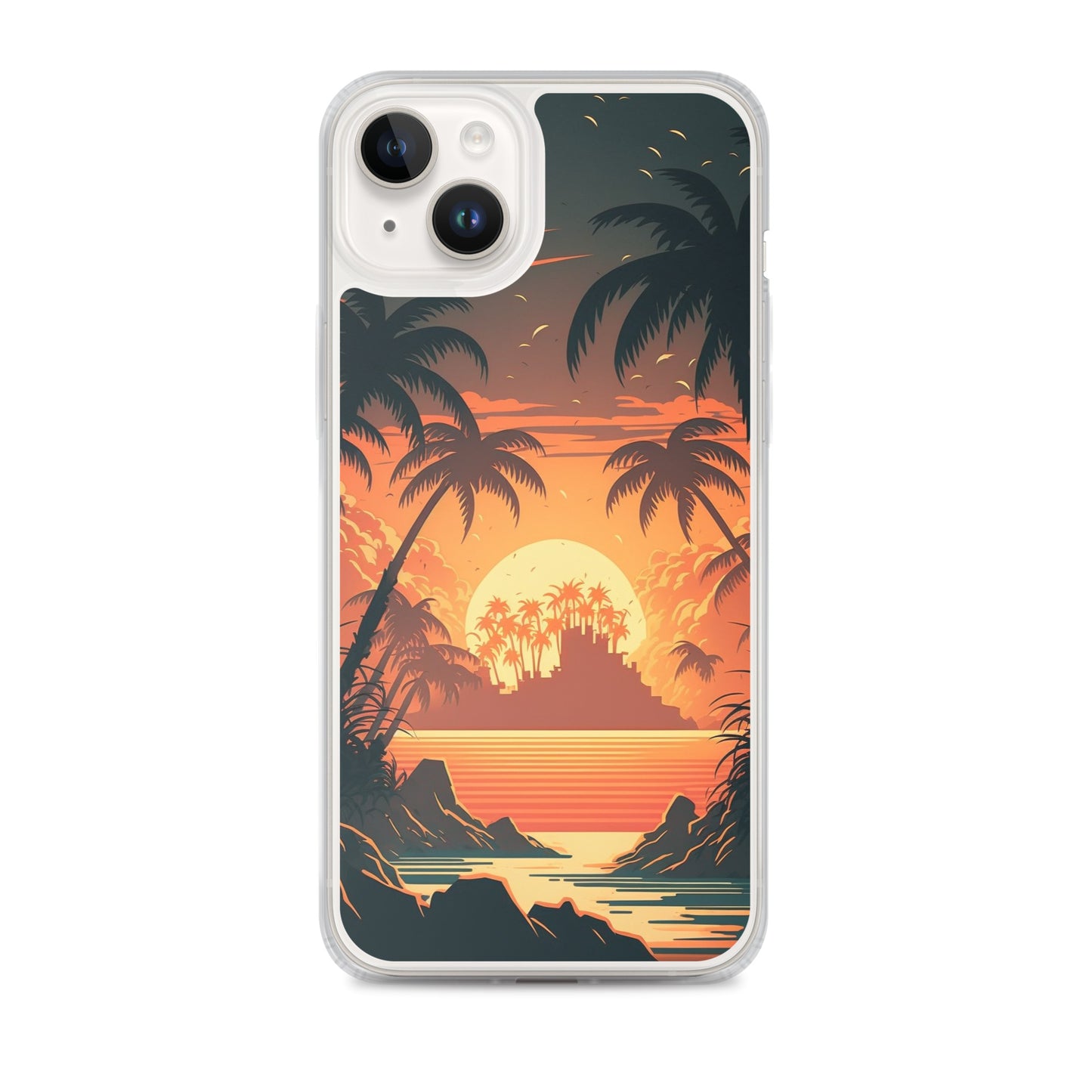 iPhone Case - Palm Island Sunset
