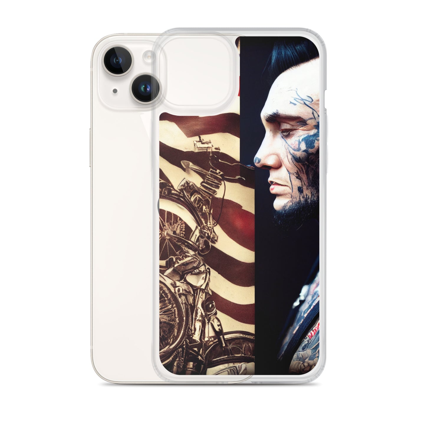 iPhone Case - Tattooed Abe Lincoln