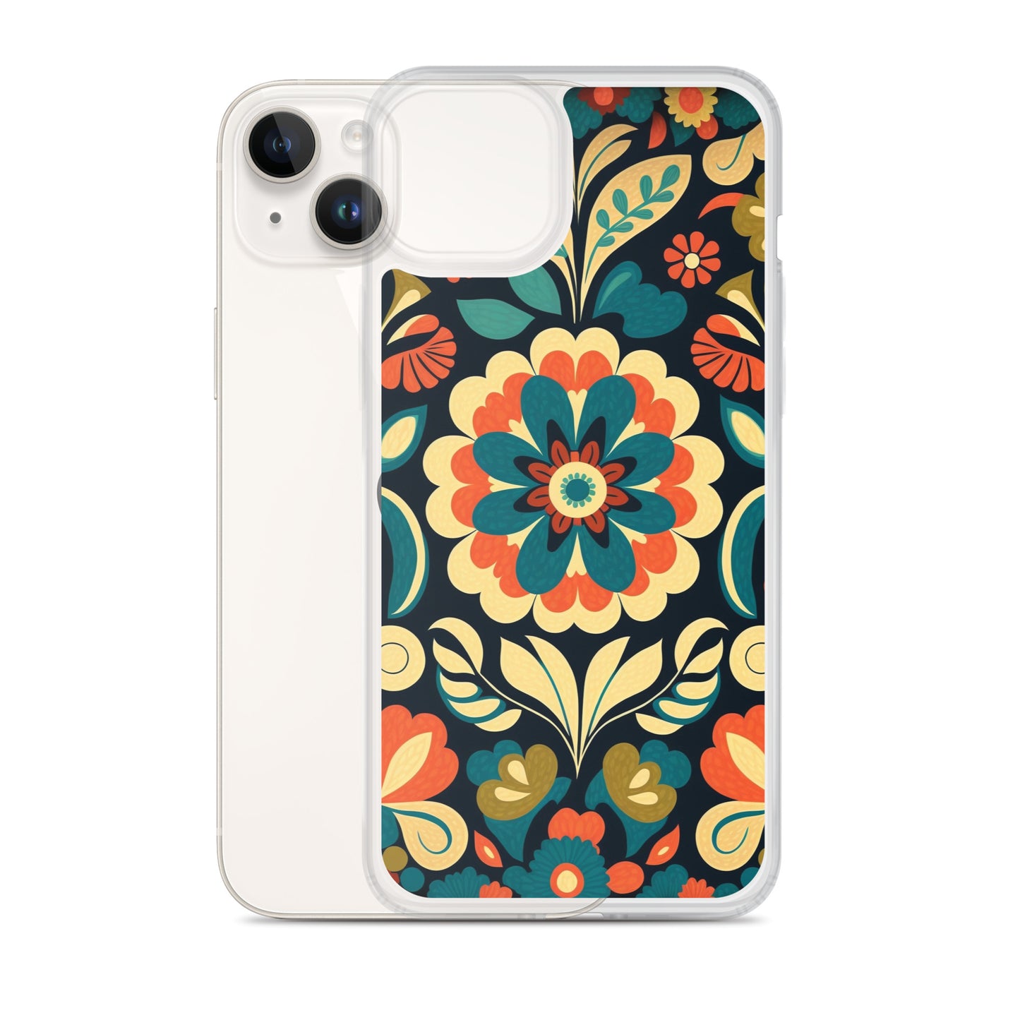 iPhone Case - Bright Floral Pattern