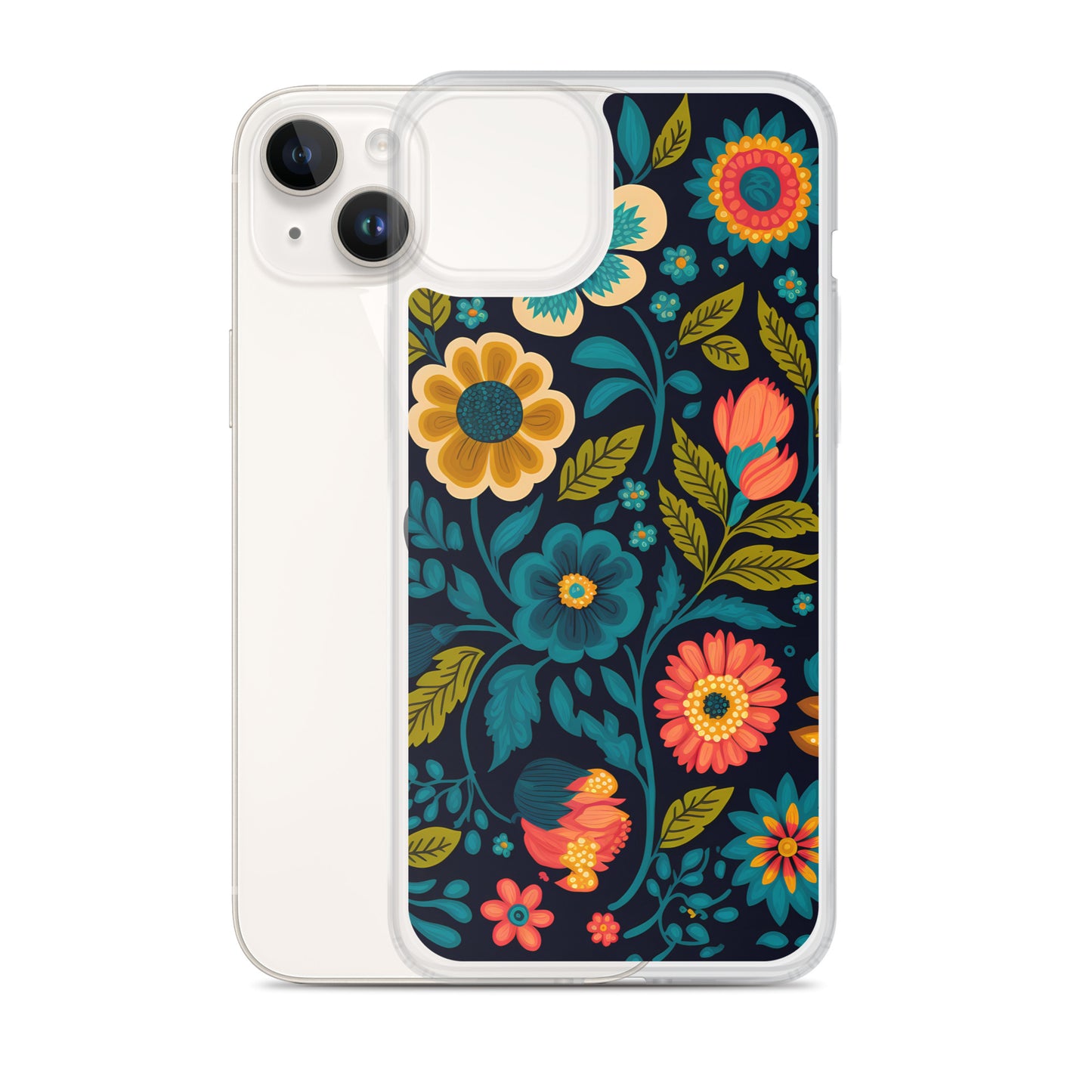 iPhone Case - Bright Mixed Blossoms