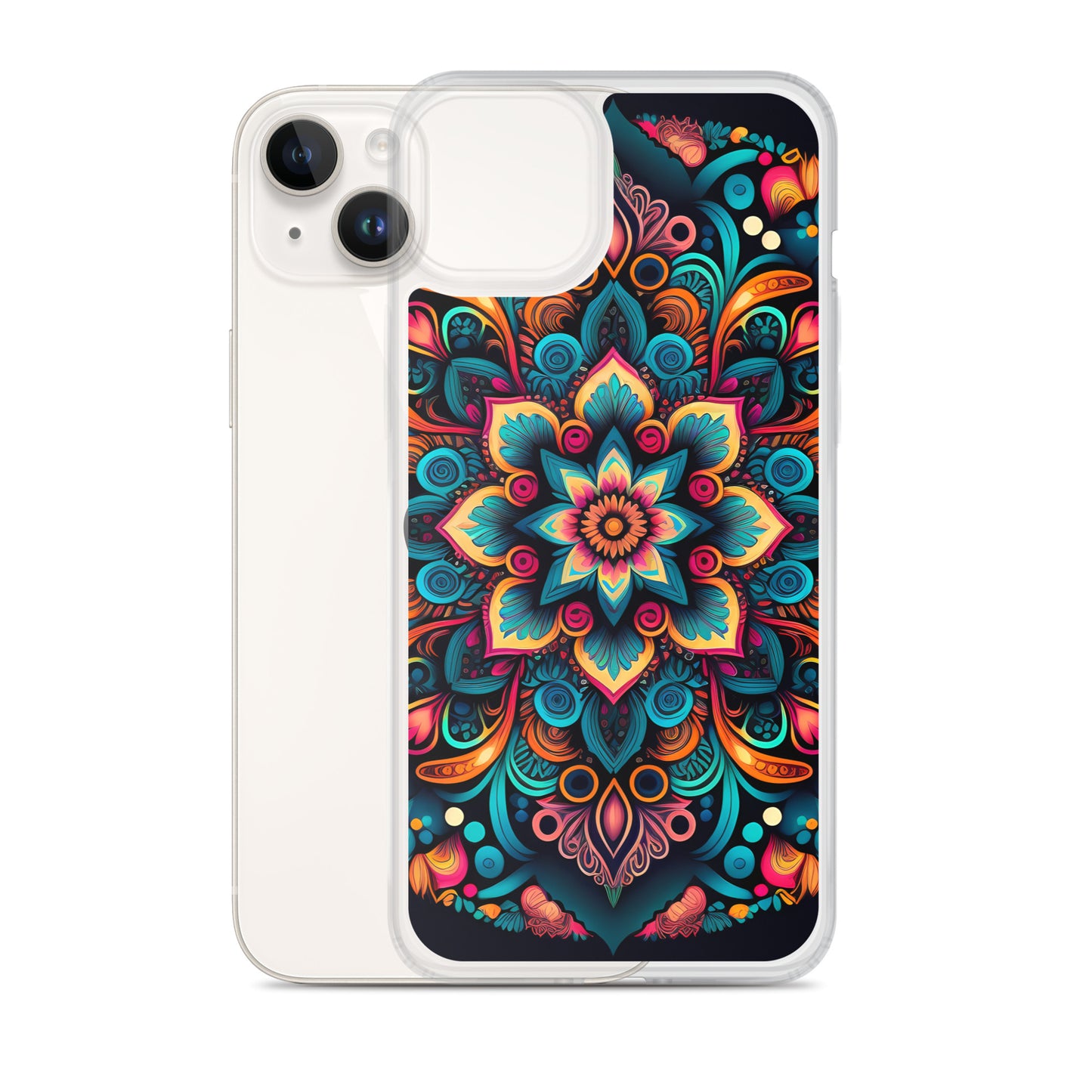 iPhone Case - Neon Mandala