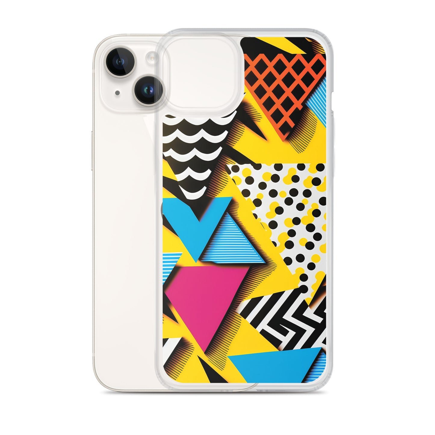 iPhone Case - Bright 80s Pattern